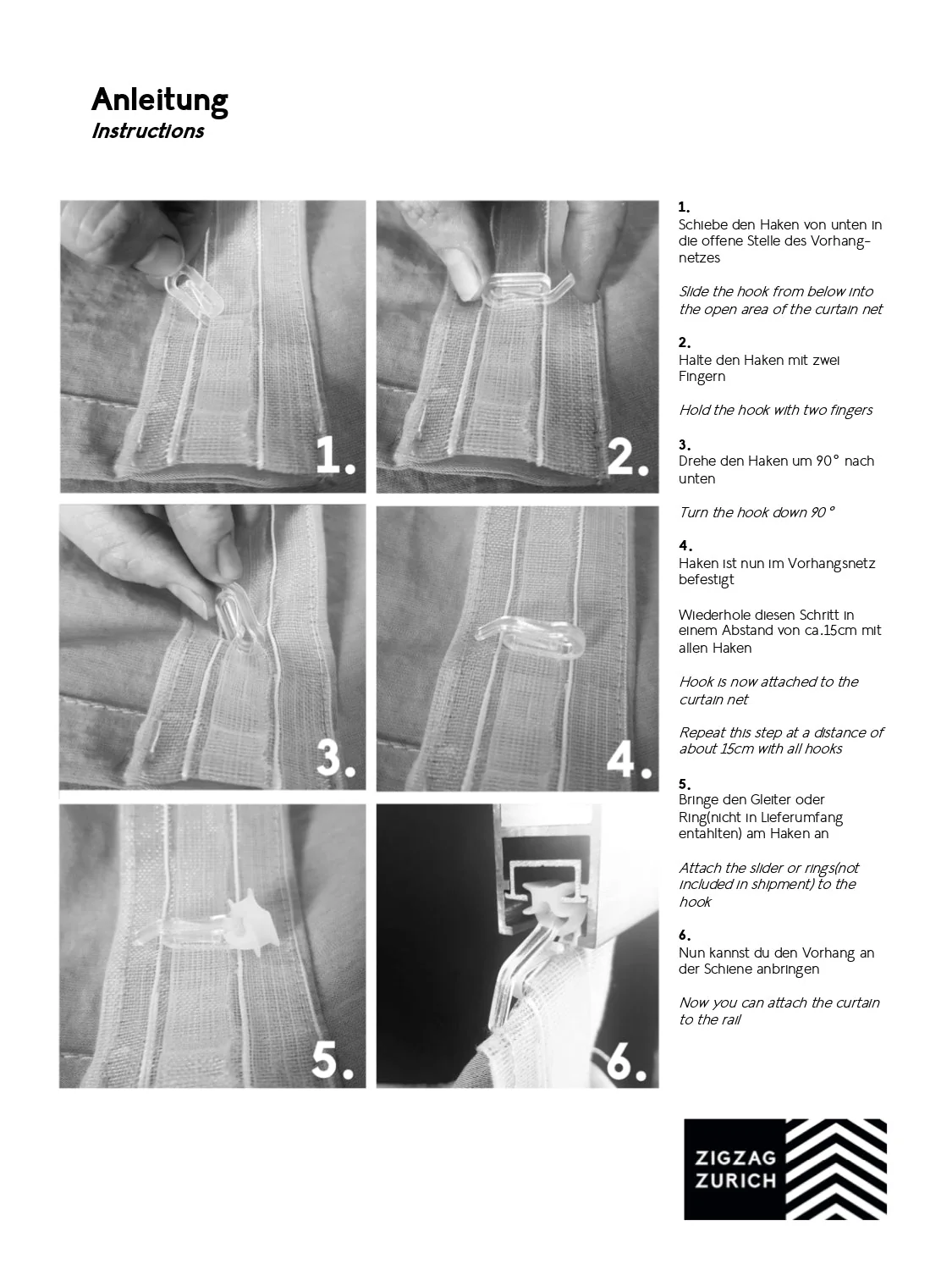 Linen Curtains in Dark Brown Color - 1634 - Image 4